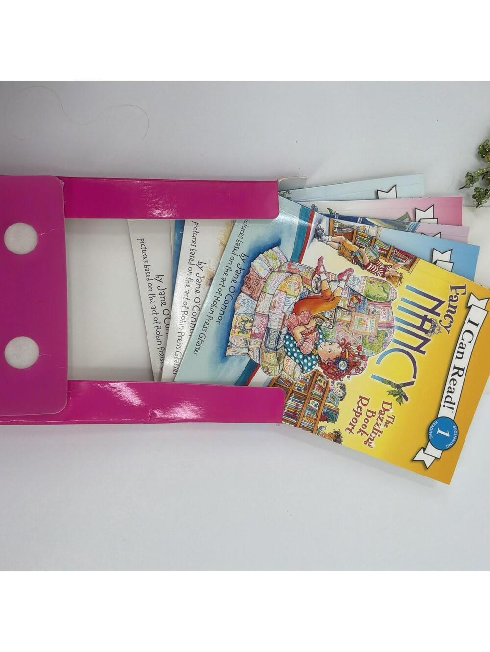 Fancy Nancy Collectors Quintet 5 Book Set In Box - Picture 3 of 3